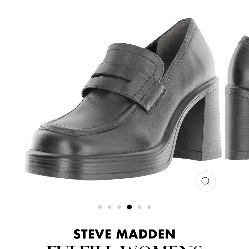 Steve Madden square toe loader heel - Picture 5 of 5